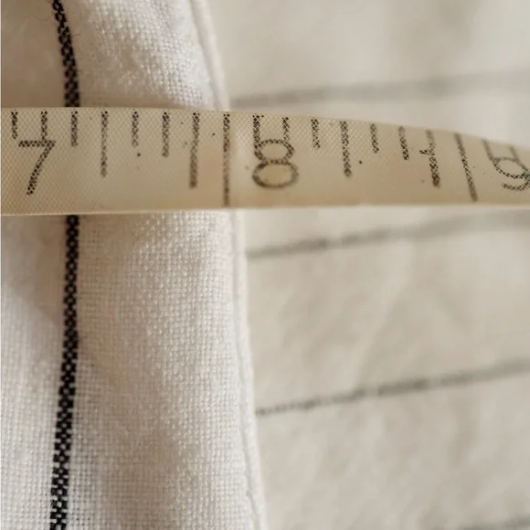 NWOT notPERFECTLINEN Checkered Top - Picture 4 of 4